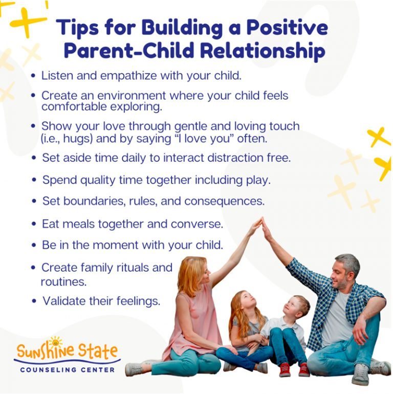 Tips for Building a Positive Parent Child Relationship