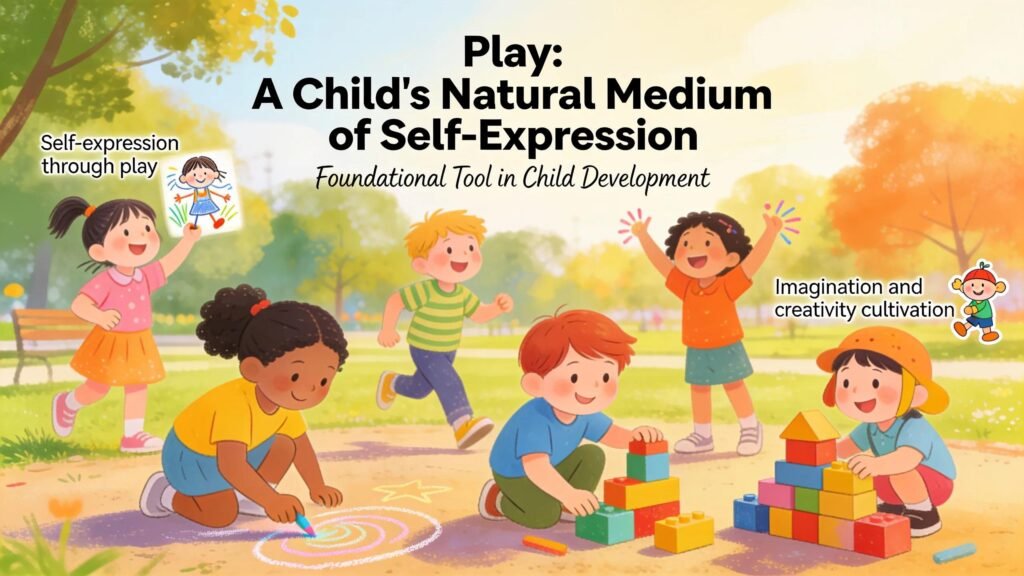 Play is the child's natural medium of self-expression, making it a foundational tool in child