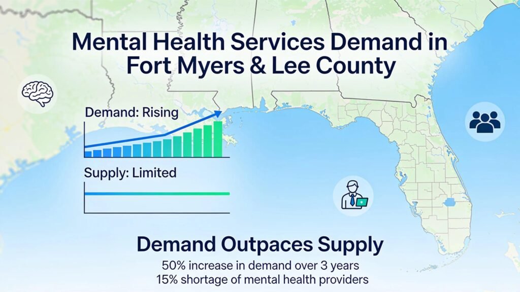 Fort Myers and Lee County face a growing demand for mental health services that outpaces