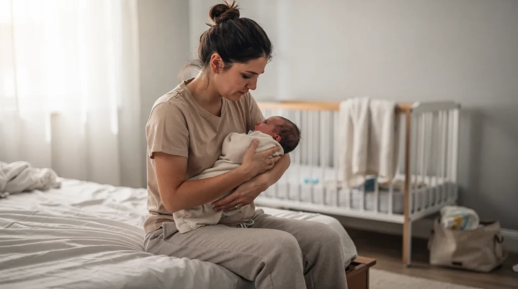 Up to 80% of those who have recently given birth experience the baby blues