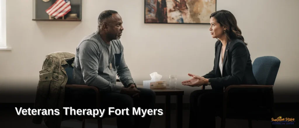 Many veterans carry trauma that continues to shape daily life long after service ends.; Roughly