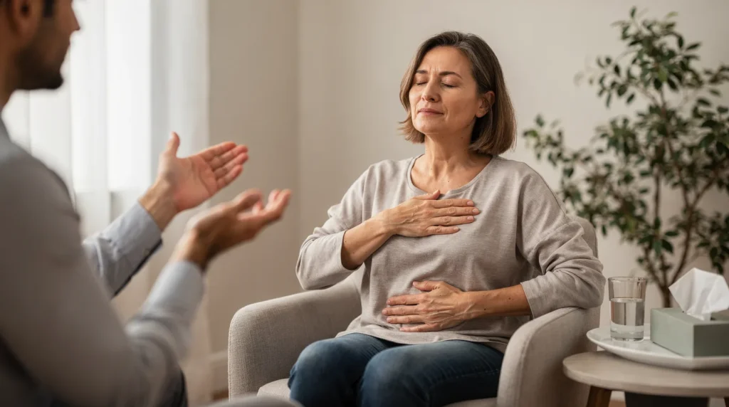 EMDR is applied as a clinically recognized modality to address PTSD, anxiety, and depression
