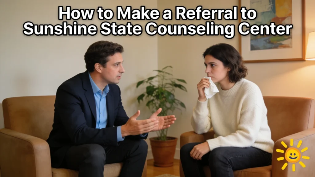 Sunshine State Counseling Center serves children, teenagers, adults, and families who recognize the need