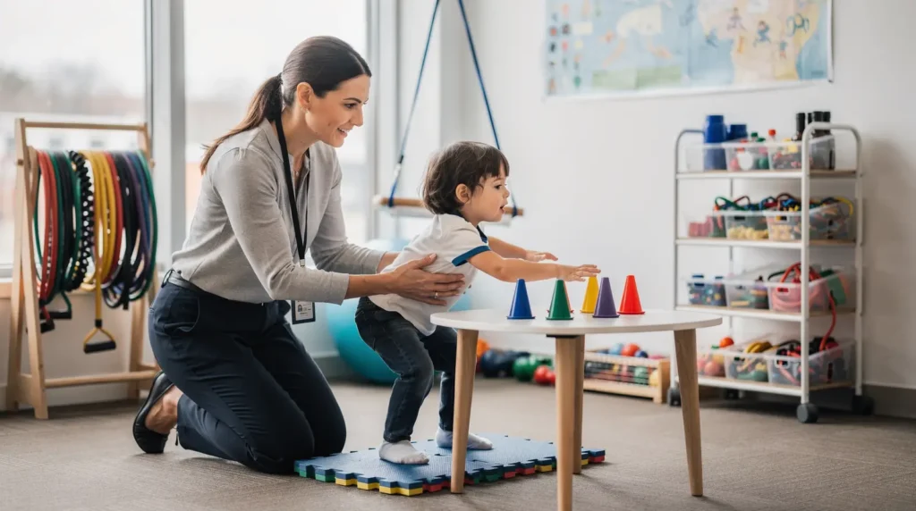 The practice's 17-person team supports care across multiple specialized therapy modalities.; Offerings include art therapy