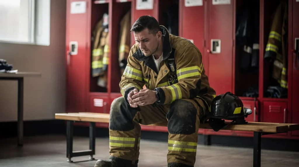 First responders of all specializations face higher rates of depression, anxiety, PTSD, and problematic substance