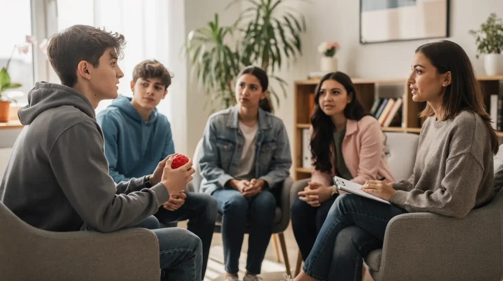 One Fort Myers-area teen group targets ADHD and executive functioning skills, led by a licensed